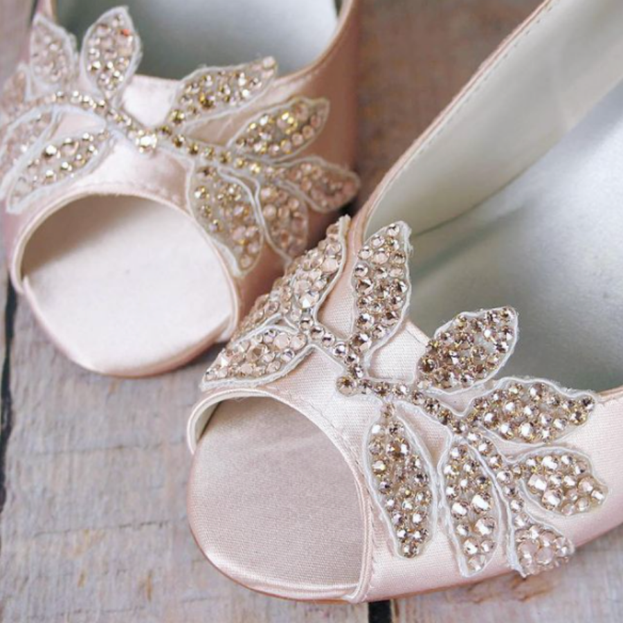 Custom Wedding Shoe Adornment