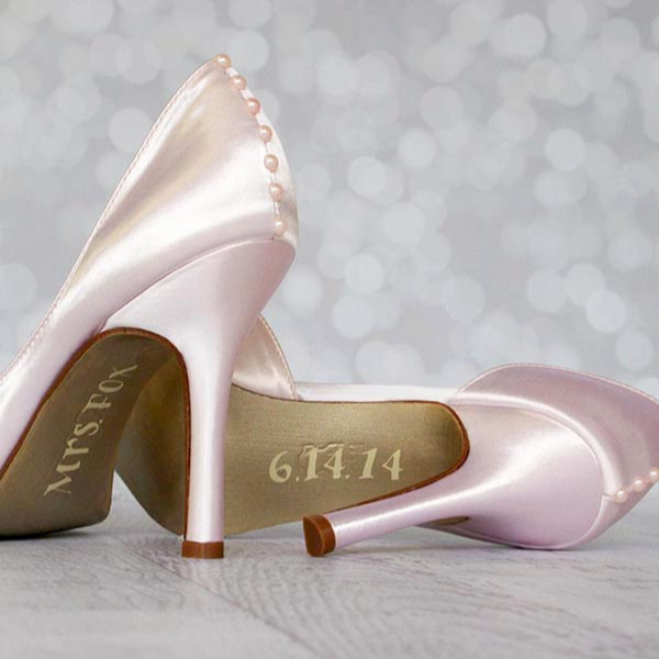 Custom Wedding Shoes Save the Date Ellie Wren