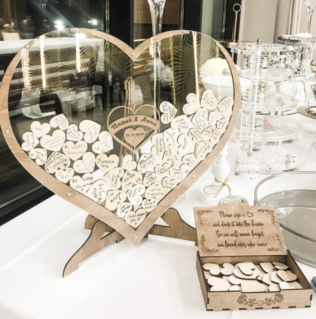 Unique Wedding Guestbook