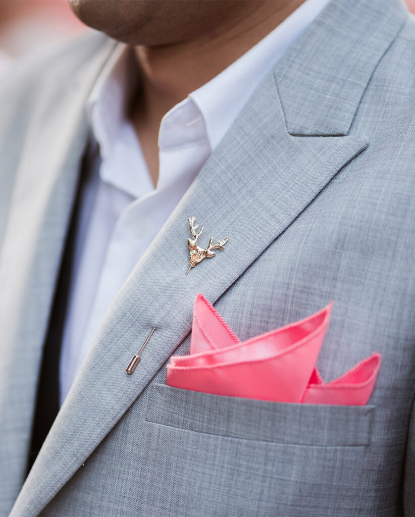 Pink Handkerchief Pink Wedding Theme