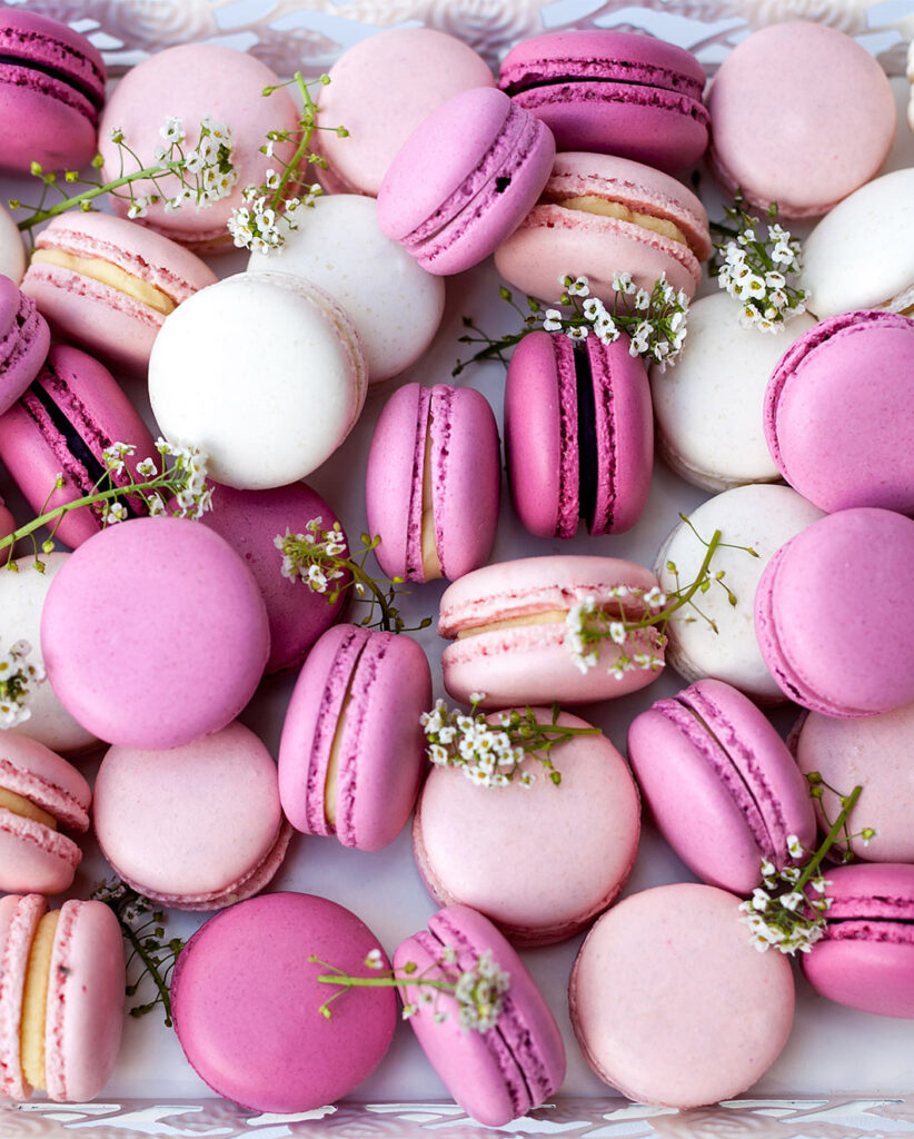 Pink Wedding Theme: Pink Wedding Macaroons