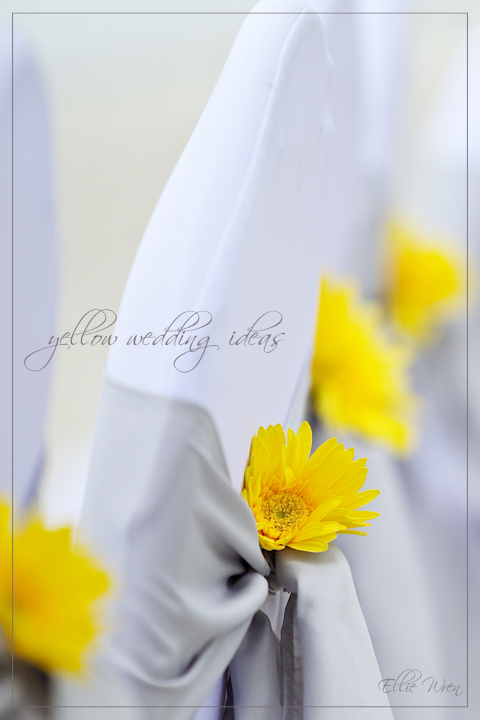 Yellow Wedding Ideas  Celebrate Your Spring Wedding with these Yellow Wedding Colors!