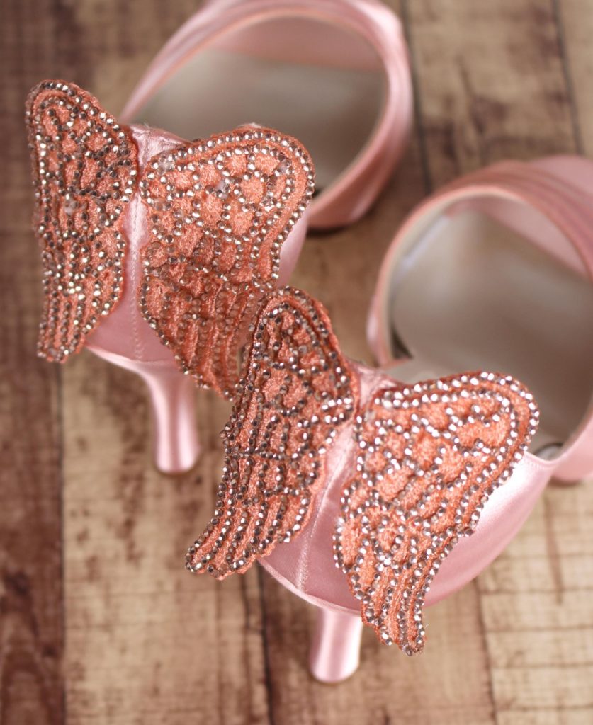 10 Wildly Unique Wedding Shoes Angel Wing Wedding Shoes